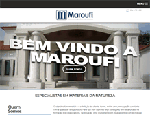 Tablet Screenshot of maroufi.pt